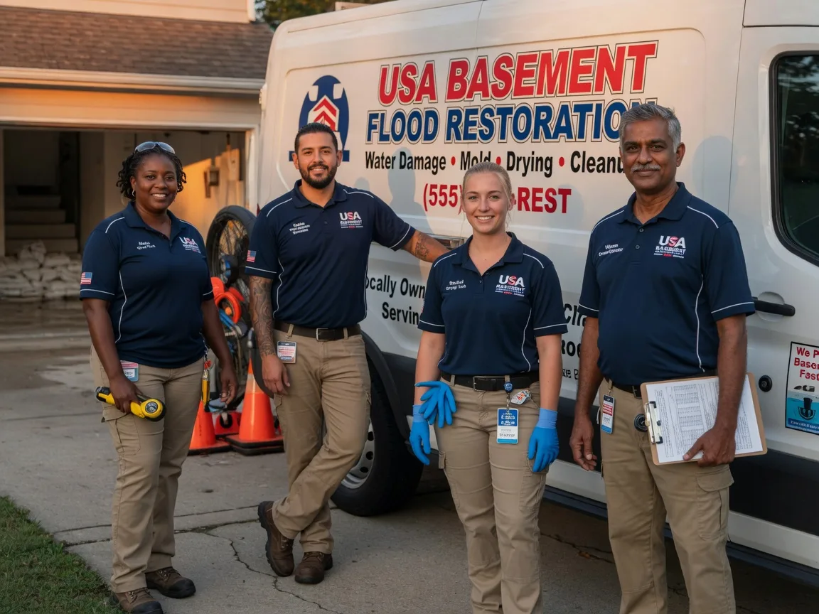 Basement Flood Cleanup company in Sallis, MS